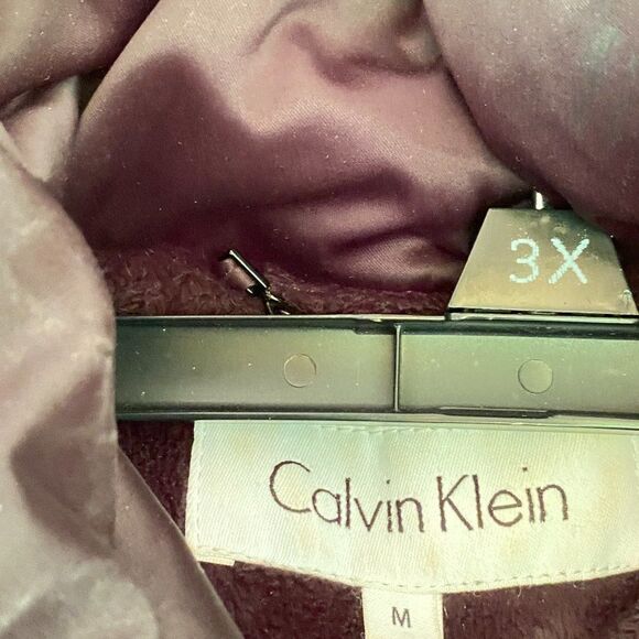 Calvin Klein Womens Long Sleeve Full Zip Quilted Puffer Jacket Coat Medium - Picture 2 of 5